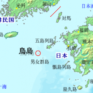 鳥島地図